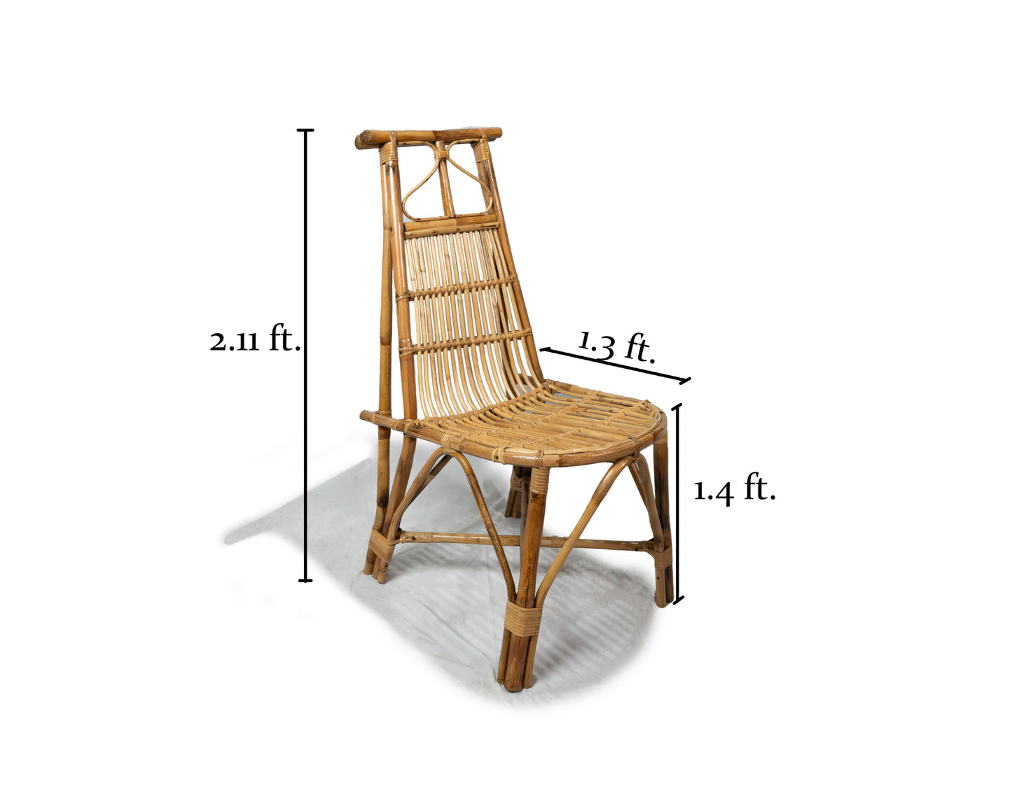 Cane Hand made Indoor Outdoor Chair