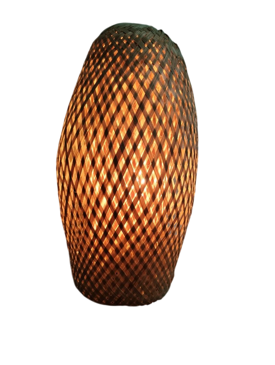 Table lamp Fittings Bamboo Woven Desk Lamp Table Light Bedside Lamp Decorative Light Table Lighting for Living Room, Bedroom, With Wire and Bulb