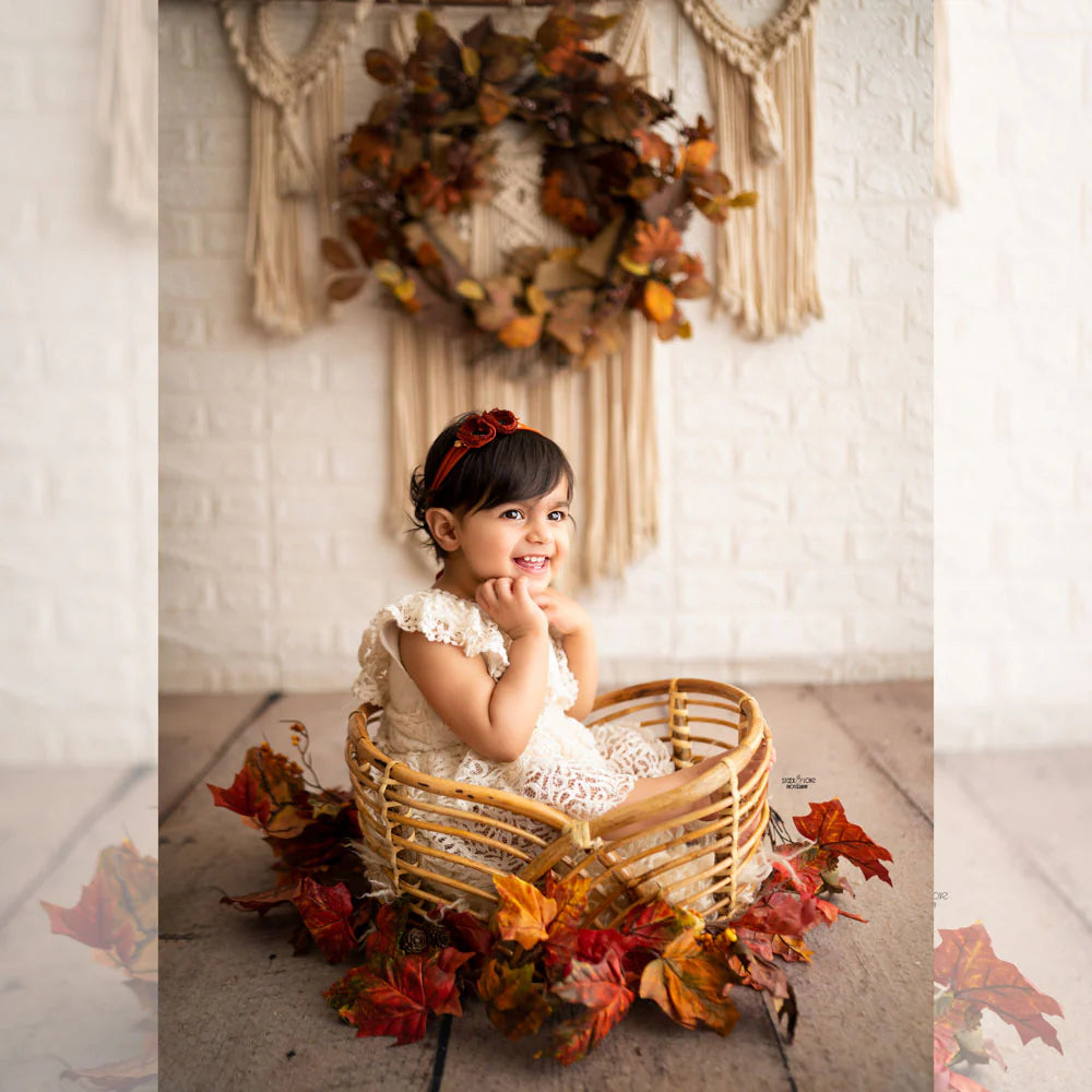 Infinity Basket for Baby Photography Photoshoot, Prop basket