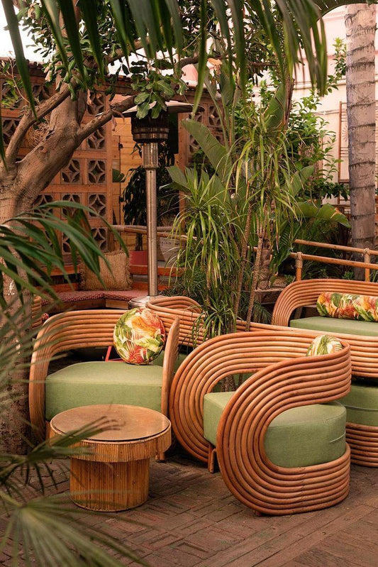 MODERN Rattan Chair Lounger Club